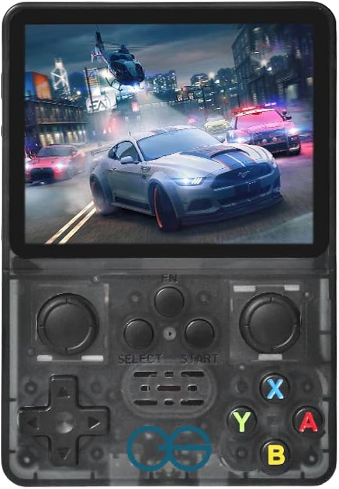 R35S Retro Arcade Gaming Console Pre-Installed 16+128G TF Card with 20000+ Games, 3.5 Inch IPS Screen Game Console Linux System Screen Portable Pocket Video Player Game - Image 4
