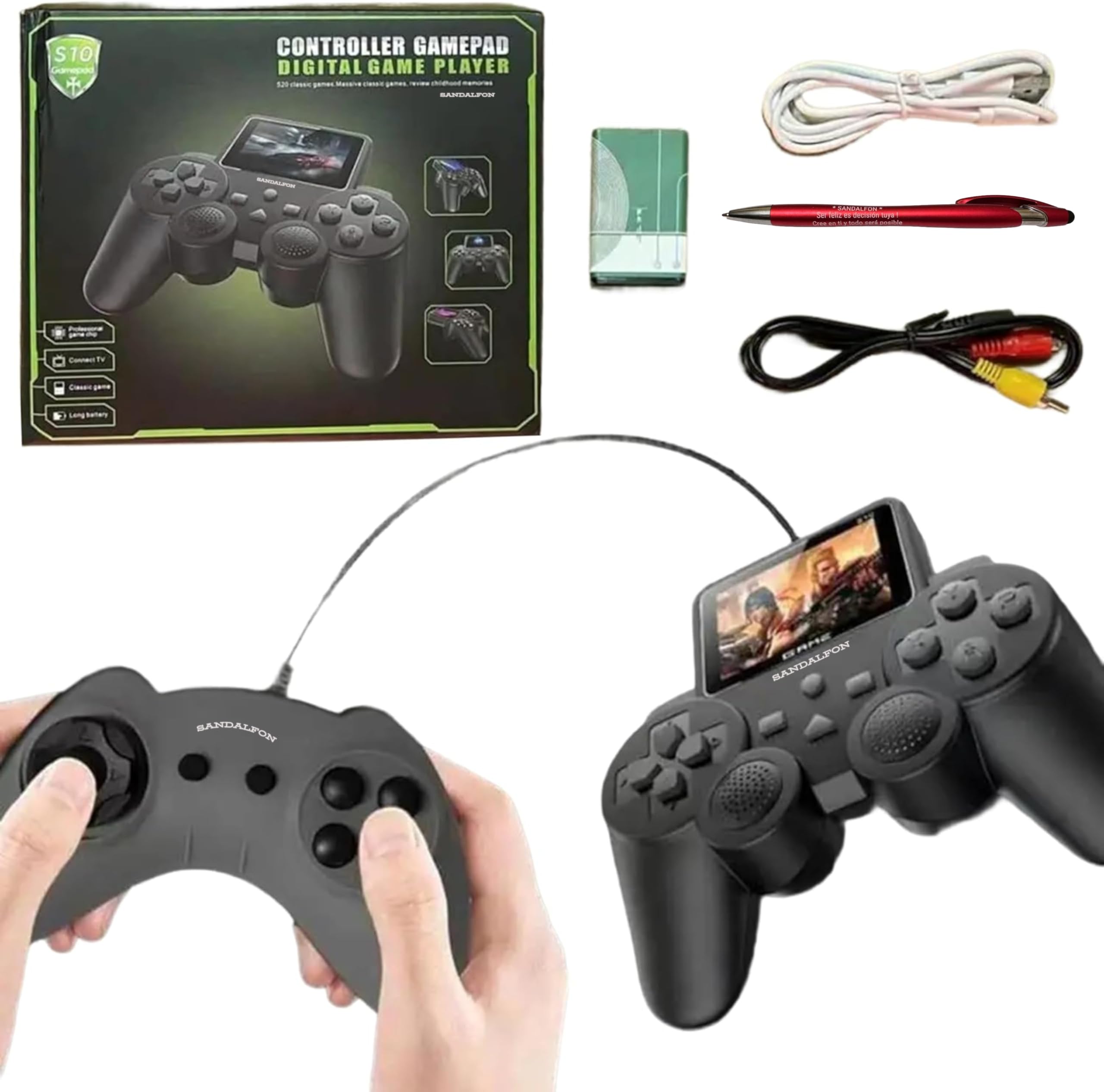 S10 video game console Built in 520 games retro handheld Game Player 2.4-inch - Image 5