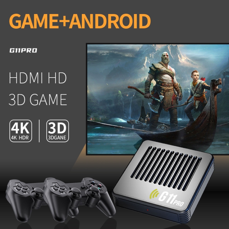 G11 Pro Game Box Console Updated , 40000 Games , 128 Gb + Retro 3d Games,Dual - Image 6