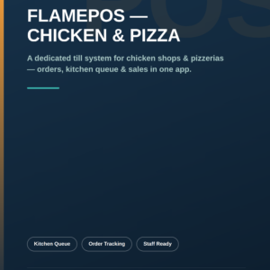 FlamePOS — Chicken & Pizza Edition